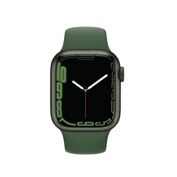 Apple Watch Series 7 (GPS) - 45mm Aluminum Case with Sport Band (Green)