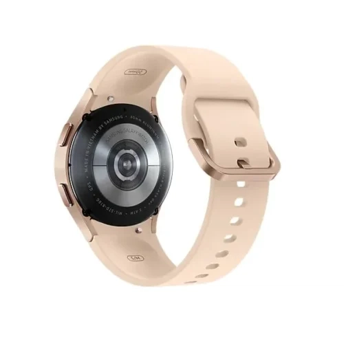 Galaxy watch 4 pink side view