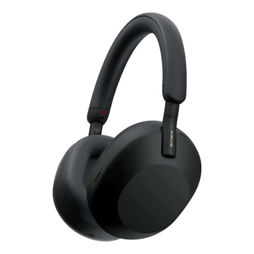 refurbished wh 1000xm5 noise canceling headphones in black color - Phonesrefurb