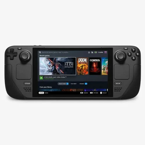 steam deck handheld gaming console