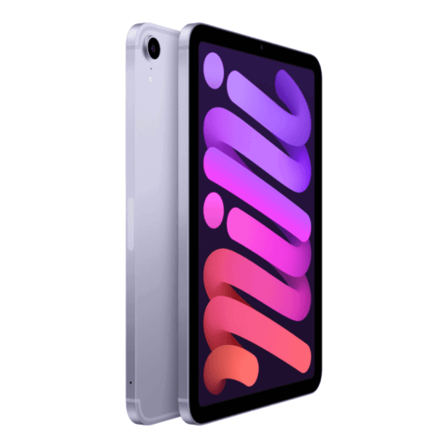 apple ipad mini 2021 (6th generation) 8.3 inches 64gb wifi purple side view