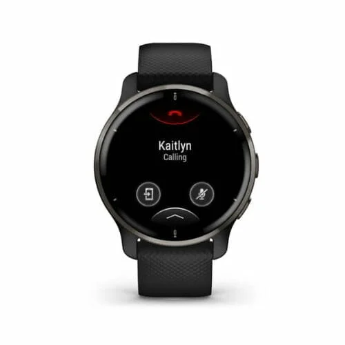 Refurbished Garmin VENU 2 Plus Black front view