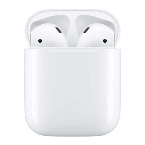 refurbished airpods wireless earbuds with charging case white phonesrefurb