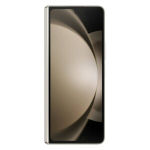 refurbished galaxy z fold 5 smartphone, 7.6" dynamic amoled 2x display, 12gb ram, 256gb storage cream