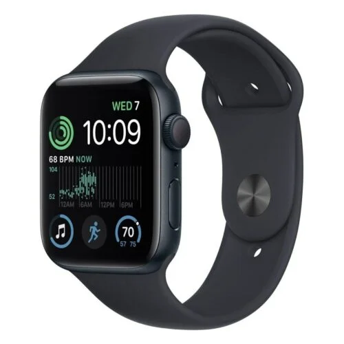 Refurbished Apple Watch SE 2nd Gen,44mm Aluminum Case with Sport Band,Apple Watch SE