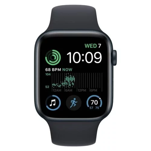 Refurbished Apple Watch SE 2nd Gen,44mm Aluminum Case with Sport Band,Apple Watch SE