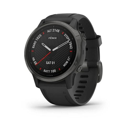 refurbished garmin fenix 6s smartwatch fitness and adventure companion Black