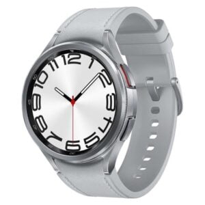 refurbished galaxy watch 6 classic (47mm) r960: bluetooth smartwatch in pristine condition - Silver