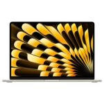 جهاز MacBook Air 15 بوصة (2023) كمبيوتر محمول مجدد، شاشة ريتينا سائلة، شريحة M2، ذاكرة وصول عشوائي سعة 8 جيجابايت، قرص SSD سعة 256 جيجابايت - Starlight